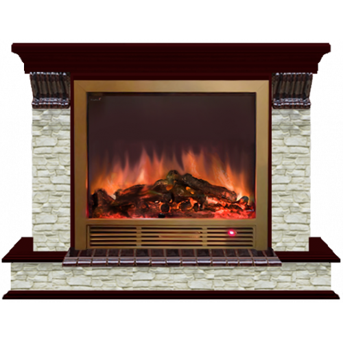 Панорама Грот однотонный Sharm 39 (красное дерево)+Sharm 39 BR