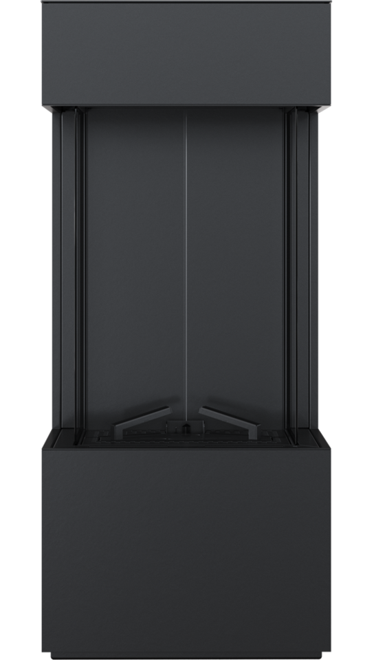 Каминокомплект газовый Kratki LEO/HOME/BOX/LP/45/68/G20/C, магистральный газ