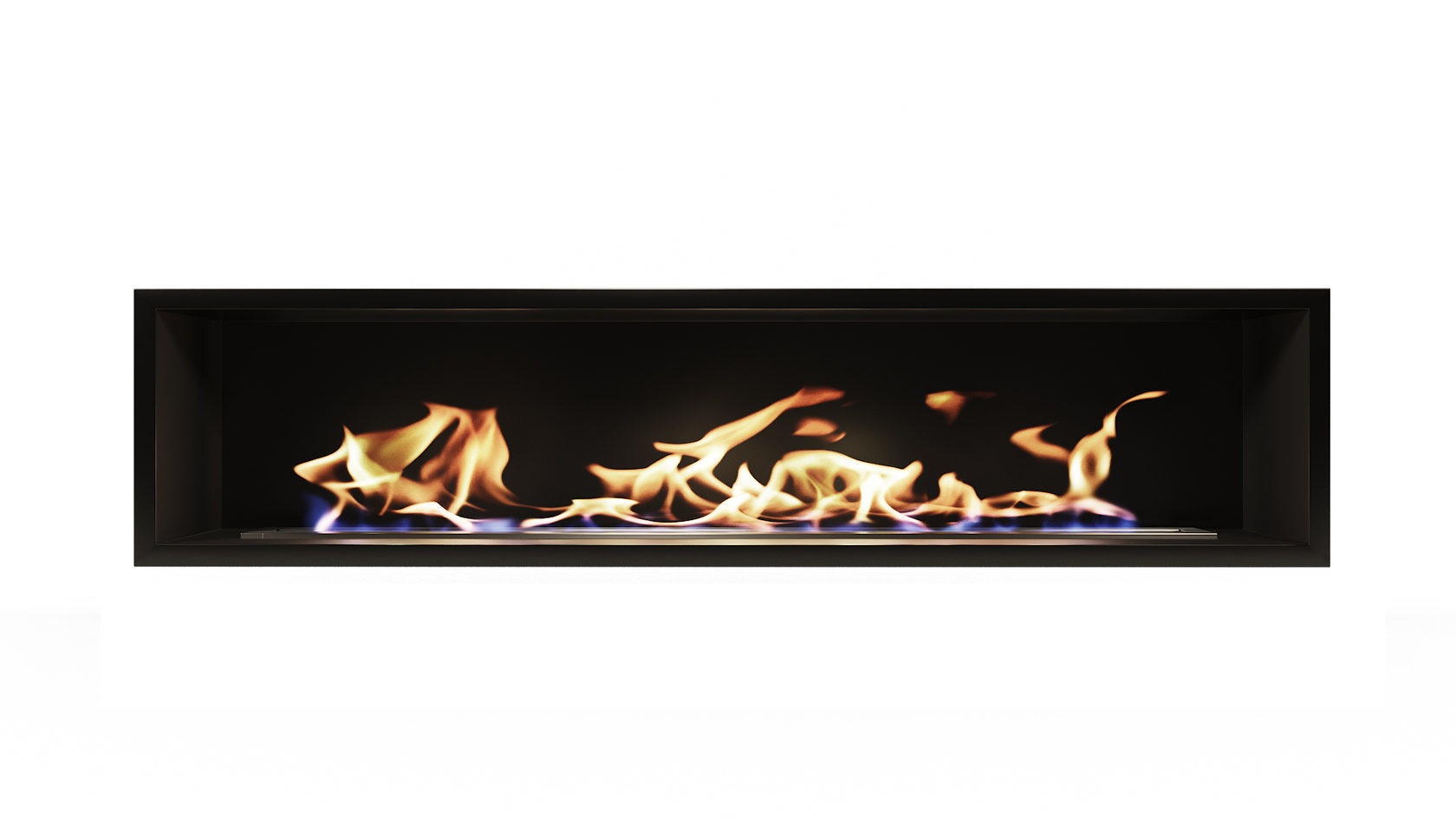 Биокамин "Русский огонь" Гефест 1660 встраиваемый с декоративным стеклом (стемалитом) по цене 55 200 руб.