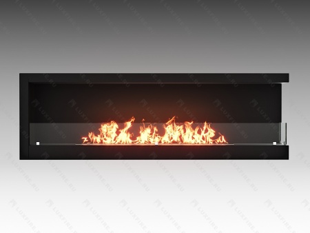 Встроенный биокамин Lux Fire Угловой 1500 SR (правый угол) по цене 71 390 руб.