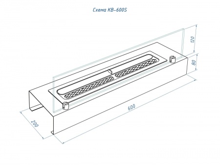 Каминная вставка Lux Fire 600 S по цене 26 983 руб.