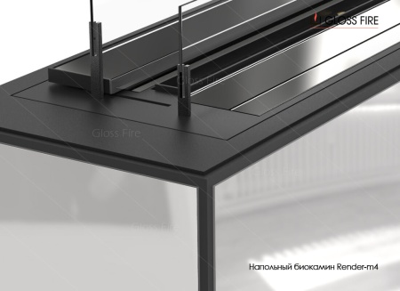 Напольный биокамин Render-m4 по цене 117 700 руб.