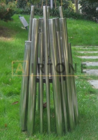 Биокамин напольный Airtone – Stinger Steel по цене 52 000 руб.