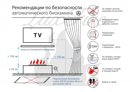 Автоматический биокамин Lux Fire Smart Flame 1500 RC Black Автоматический биокамин Lux Fire Smart Flame 1500 RC Black по цене 490 600 руб.