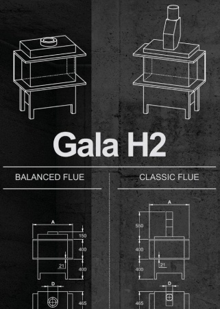 
Газовая топка Vero Design GA 4 H2