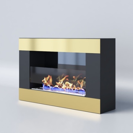 Биокамин "Русский огонь" Голд 650N настенный с защитным стеклом по цене 21 450 руб.