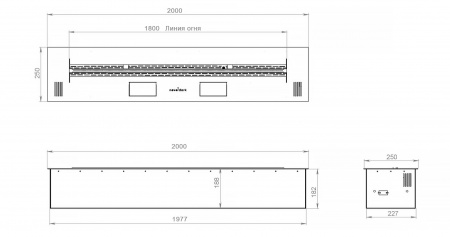 Автоматический биокамин 2000 Premium по цене 502 572 руб.