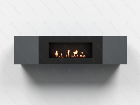 Тумба универсальная Lux Fire "Байкал" 1600, графит, с биокамином 900 по цене 73 854 руб.