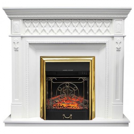 Alexandria (белый дуб)+Majestic FX Brass Alexandria (белый дуб)+Majestic FX Brass