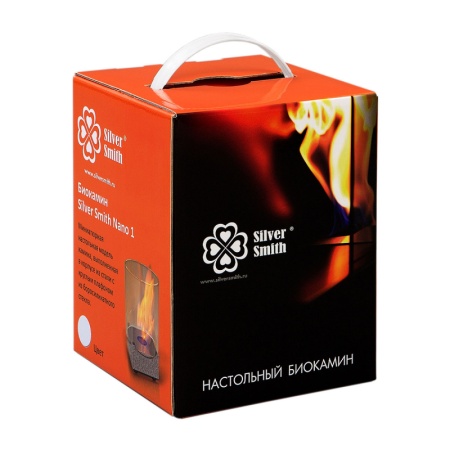 Биокамин настольный Silver Smith Nano 3 Premium Red по цене 8 900 руб.